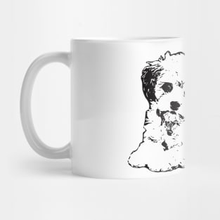 Maltipoo Face Design - A Moodle Christmas Gift Mug